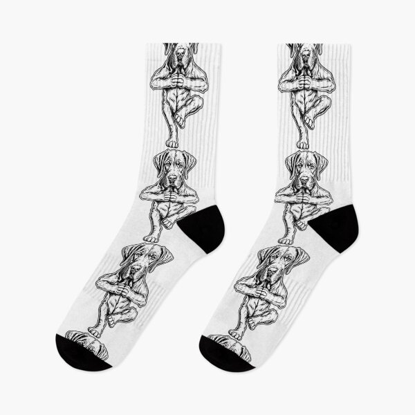 Item preview, Great Dane Yoga Puppy Dog Funny Dogs Tree Pose Vrikshasana designed and sold by GrandeDuc.