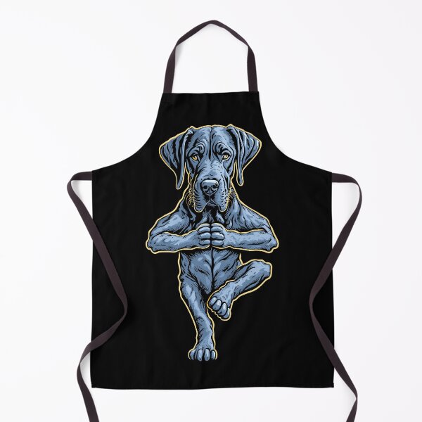 Item preview, Great Dane Yoga Puppy Dog Funny Dogs Tree Pose Vrikshasana designed and sold by GrandeDuc.