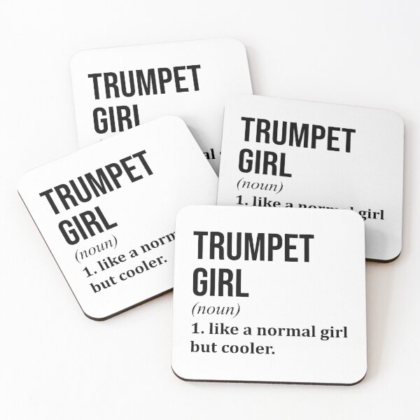Item preview, Trumpet Girl Definition Trumpet designed and sold by XCIV.
