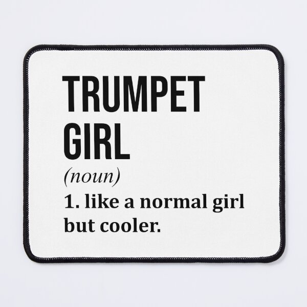 Item preview, Trumpet Girl Definition Trumpet designed and sold by XCIV.