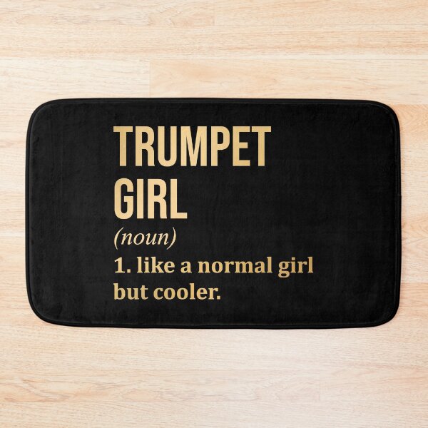 Item preview, Trumpet Girl Definition Trumpet in Gold designed and sold by XCIV.