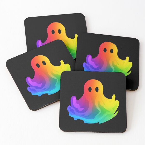 Item preview, RGB Ghost Emblem designed and sold by RobotBadGuy0.