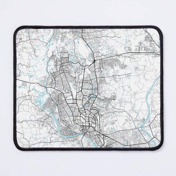 Item preview, Dhaka City Map of Bangladesh - Circle designed and sold by deMAP.