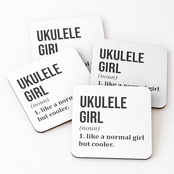 Item preview, Ukulele Girl Definition Ukulele designed and sold by XCIV.