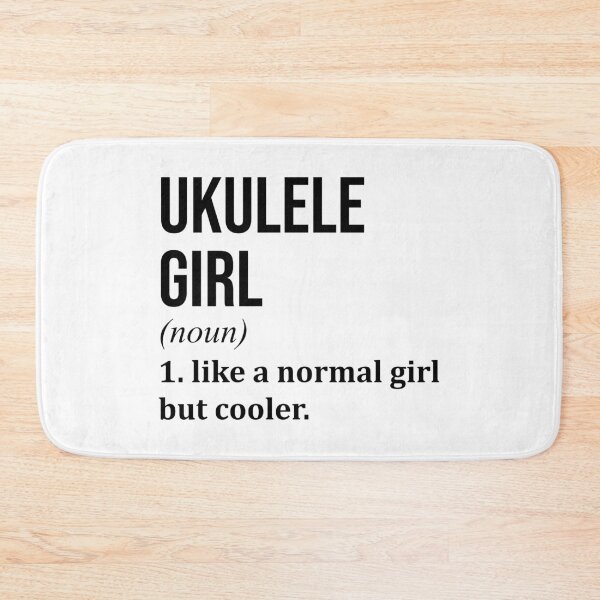 Item preview, Ukulele Girl Definition Ukulele designed and sold by XCIV.