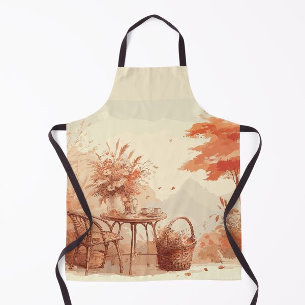 Item preview, Tea time in autumn. Autumn scenery designed and sold by tasilrio.