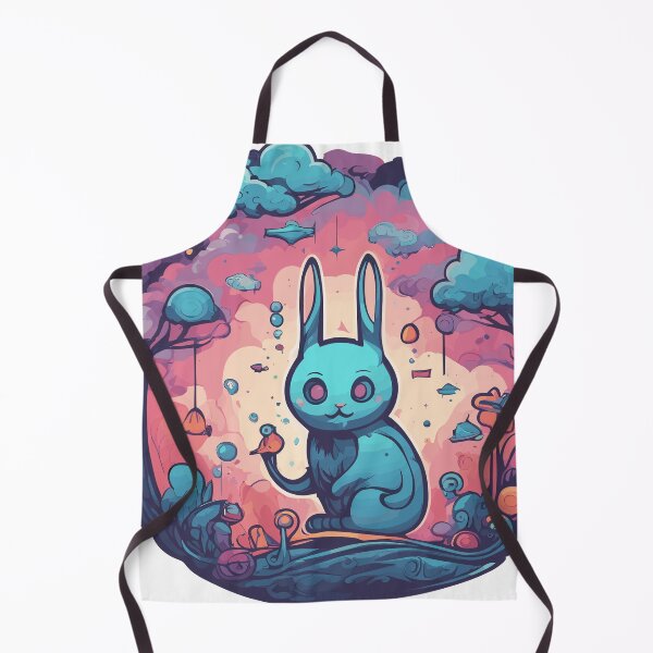 Item preview, Enchanted Rabbit's Rest: A Fantasy Landscape designed and sold by TrendyMingle.