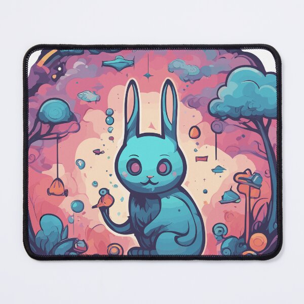 Item preview, Enchanted Rabbit's Rest: A Fantasy Landscape designed and sold by TrendyMingle.