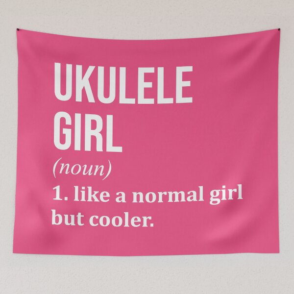 Artikelvorschau, Ukulele Girl Definition Ukulele für Frauen entworfen und verkauft von XCIV.