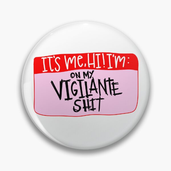 Item preview, Vigilante shhhh designed and sold by obliviate.