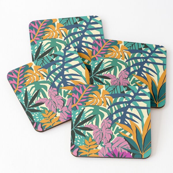 Item preview, Chromatic Canopy: Pop-inspired Leaves designed and sold by 21 Tulips.