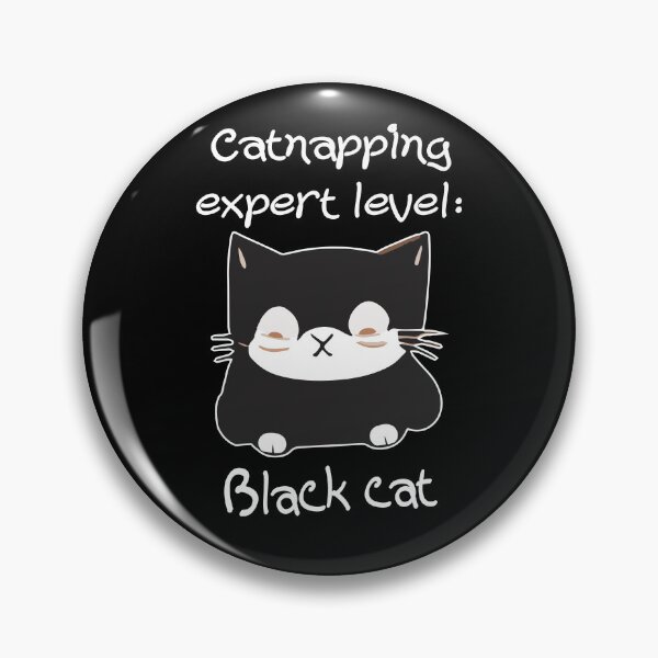 Item preview, Catnapping Expert Level: Black Cat Design designed and sold by typecrafted.