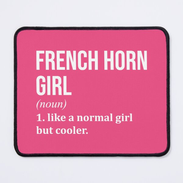 Item preview, French Horn Girl Definition French Horn for Women designed and sold by XCIV.