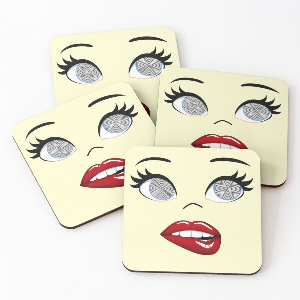 Item preview, Face design Hypnotic Lip Tease designed and sold by Hypnotees.