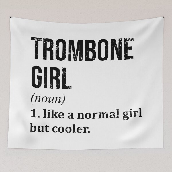 Item preview, Trombone Girl Definition Trombone designed and sold by XCIV.