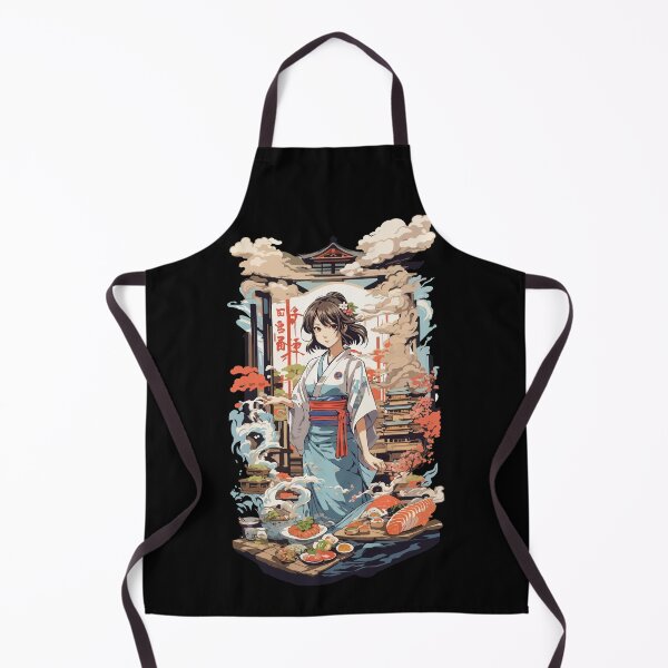 Item preview, Manga Style Sushi Anime Dining Culture Kanji Signs designed and sold by LuminOrb.