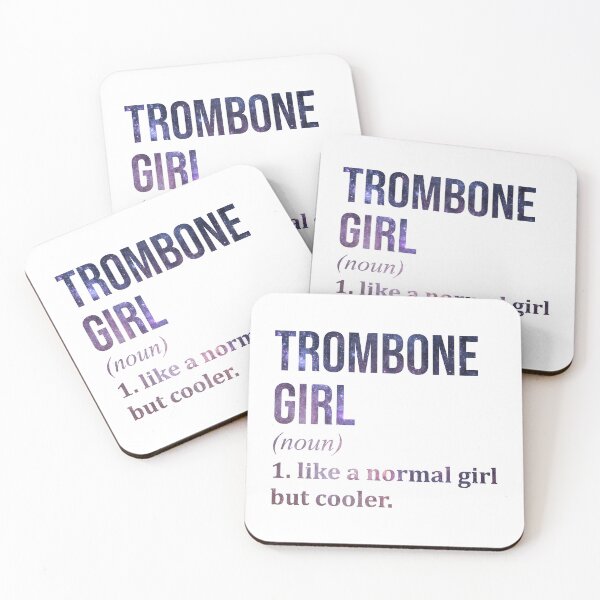 Item preview, Trombone Girl Definition Trombone designed and sold by XCIV.