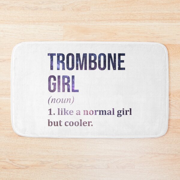 Item preview, Trombone Girl Definition Trombone designed and sold by XCIV.