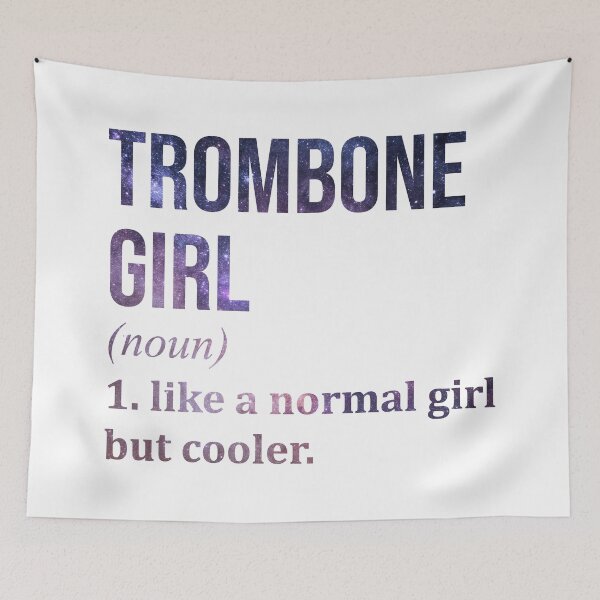 Item preview, Trombone Girl Definition Trombone designed and sold by XCIV.