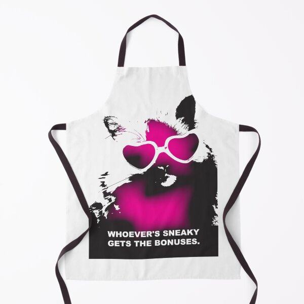 Item preview, A poster with a cat and the caption "WHO'S Sneaky Gets BONUSES." designed and sold by Anhen-new-style.