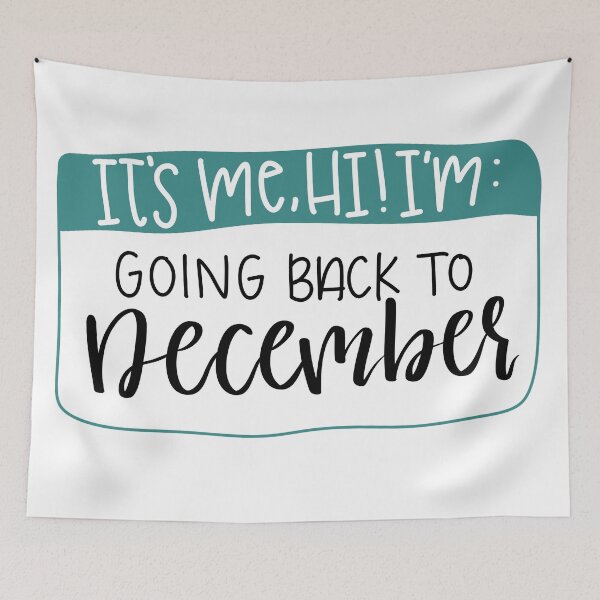 Item preview, Back to december <3 designed and sold by obliviate.