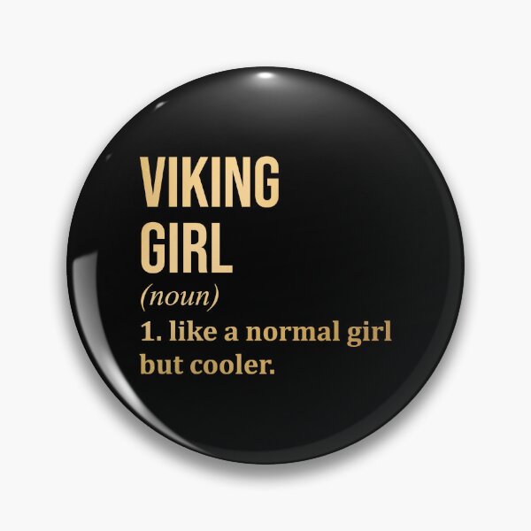 Aperçu de l'œuvre Viking Girl Définition Vikings en or créée et vendue par XCIV.
