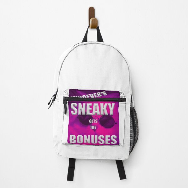 Item preview, A poster with a cat and the caption "WHO'S Sneaky Gets BONUSES." designed and sold by Anhen-new-style.