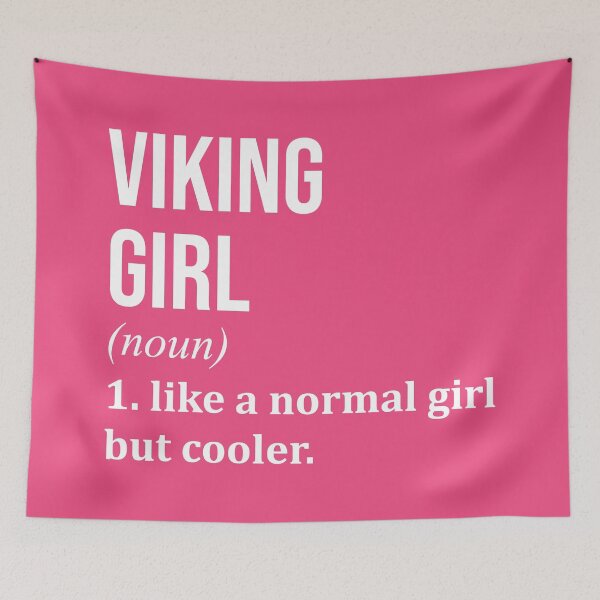 Aperçu de l'œuvre Viking Girl Définition Vikings pour les femmes créée et vendue par XCIV.