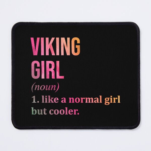 Item preview, Viking Girl Definition Vikings in Watercolor designed and sold by XCIV.