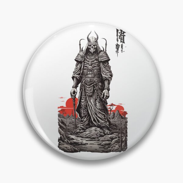 Item preview, Retro Demon Skeleton Manga Magic Design designed and sold by LuminOrb.