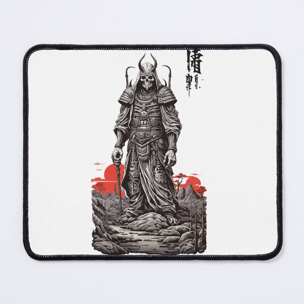 Item preview, Retro Demon Skeleton Manga Magic Design designed and sold by LuminOrb.