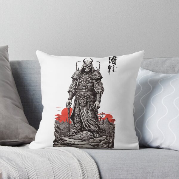 Item preview, Retro Demon Skeleton Manga Magic Design designed and sold by LuminOrb.