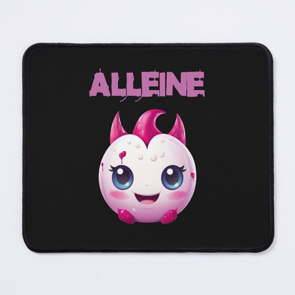 Item preview, Alone, design with a meaningful saying in German designed and sold by Pflugart.