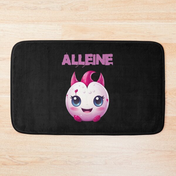 Item preview, Alone, design with a meaningful saying in German designed and sold by Pflugart.