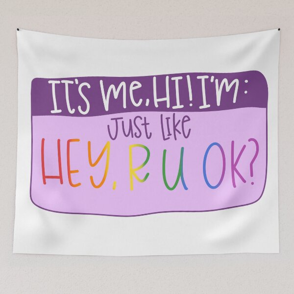 Item preview, Hey, r u ok? designed and sold by obliviate.