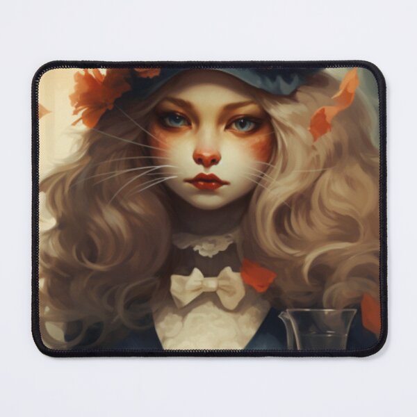 Item preview, Elegance in Feline Friendship cartoon style designed and sold by Cat Lady's Chic Corner.