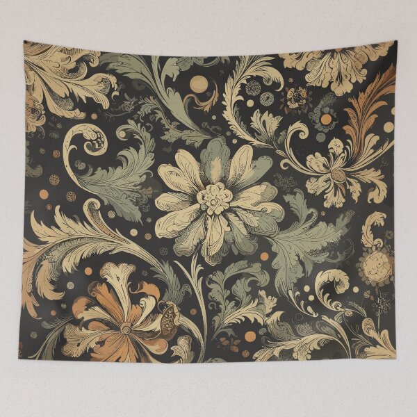 Item preview, Grunge Victorian Floral Composition designed and sold by SamJanner.