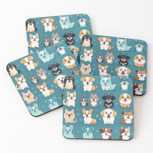 Item preview, Puppy Love: Cute Dog Pattern designed and sold by NikkofTime.