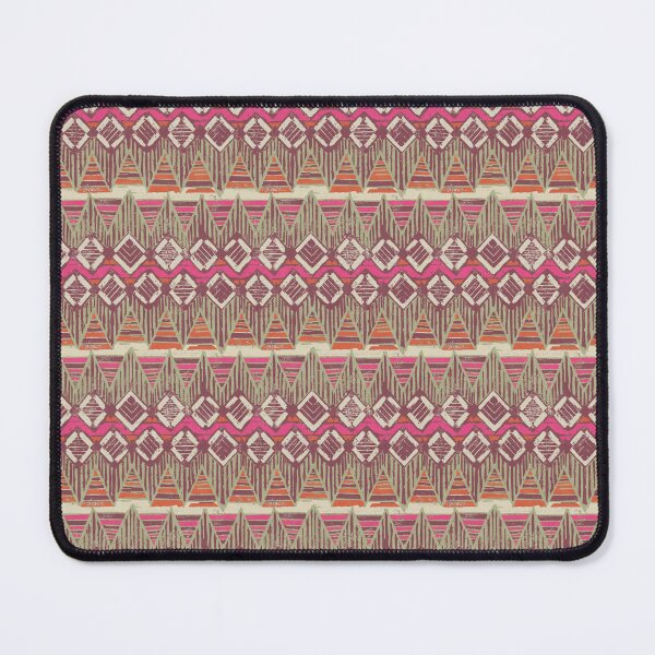 Item preview, Geometric retro afrikan pattern designed and sold by Alessandro Remo Mazzoni Remotextiles.