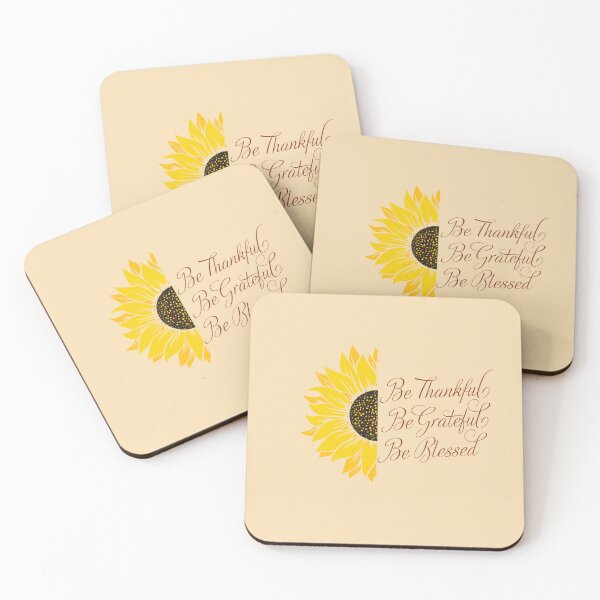 Item preview, Be Thankful, Grateful, and Blessed designed and sold by ValsCrazyCats.