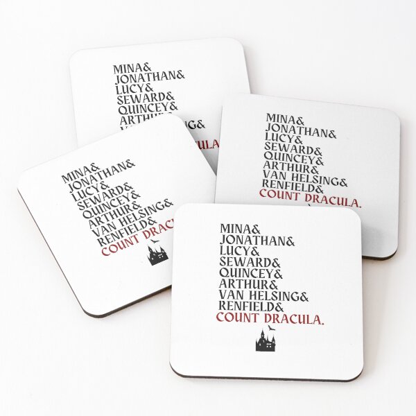 Item preview, Dracula Character List designed and sold by Anathea Utley.
