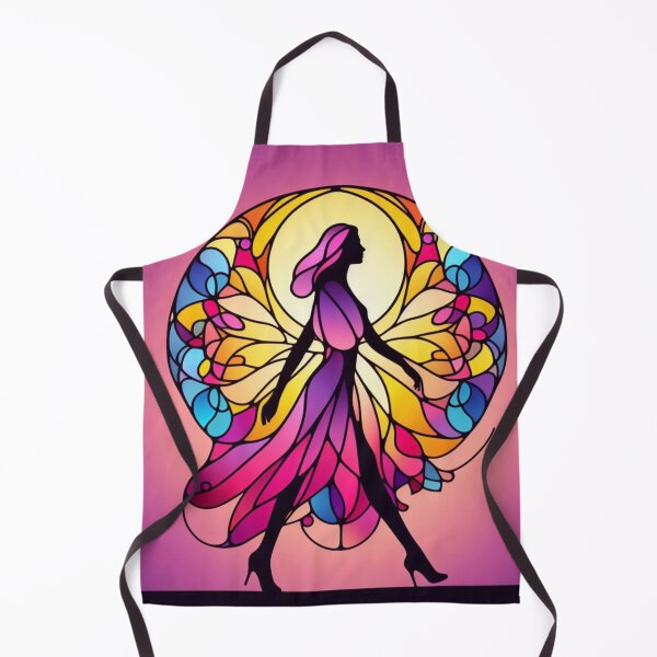 Item preview, A Working Woman's Silhouette in Stained Glass Pattern designed and sold by erkabees.