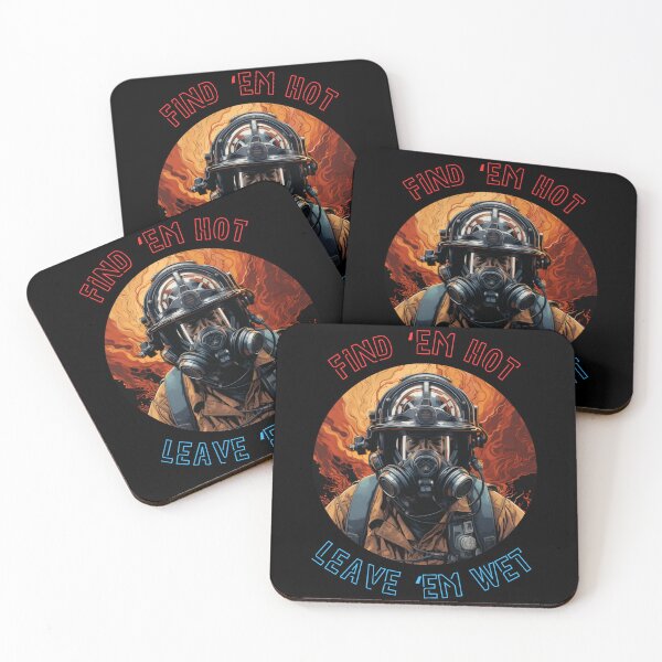 Item preview, Firefighter Birthday Funny Find Them Hot Leave Them Wet designed and sold by Nightarcade.