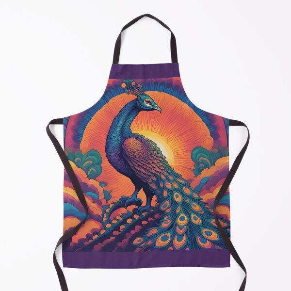 Item preview, Psychedelic Peacock Dragon designed and sold by GleamingGiant.