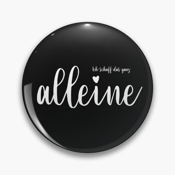Item preview, I can do this all by myself, design with a meaningful saying in German designed and sold by Pflugart.