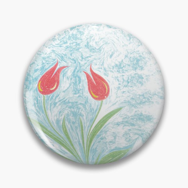 Item preview, Marbling texture floral patterns designed and sold by bozarslan.
