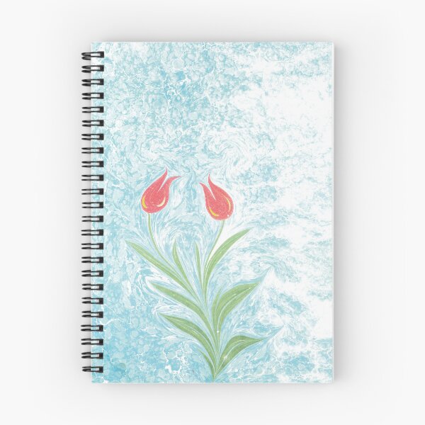 Item preview, Marbling texture floral patterns designed and sold by bozarslan.