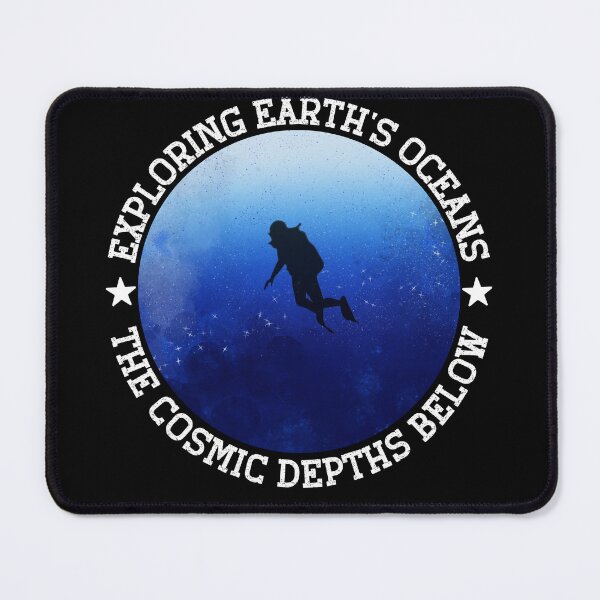 Item preview, Oceanographer: Exploring Earth's Oceans: The Cosmic Depths Below designed and sold by KrisRubinArt.