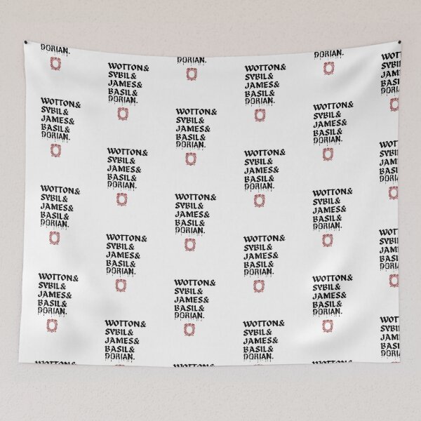 Item preview, The Picture of Dorian Gray Character List designed and sold by Anathea Utley.