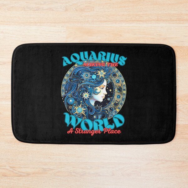 Item preview, Aquarius: Making The World A Stranger Place. aquarius birthday designed and sold by ZodiacWonders.